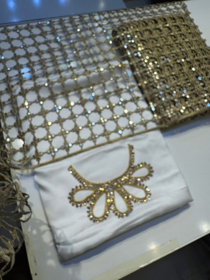Sheesh dupatta Dress