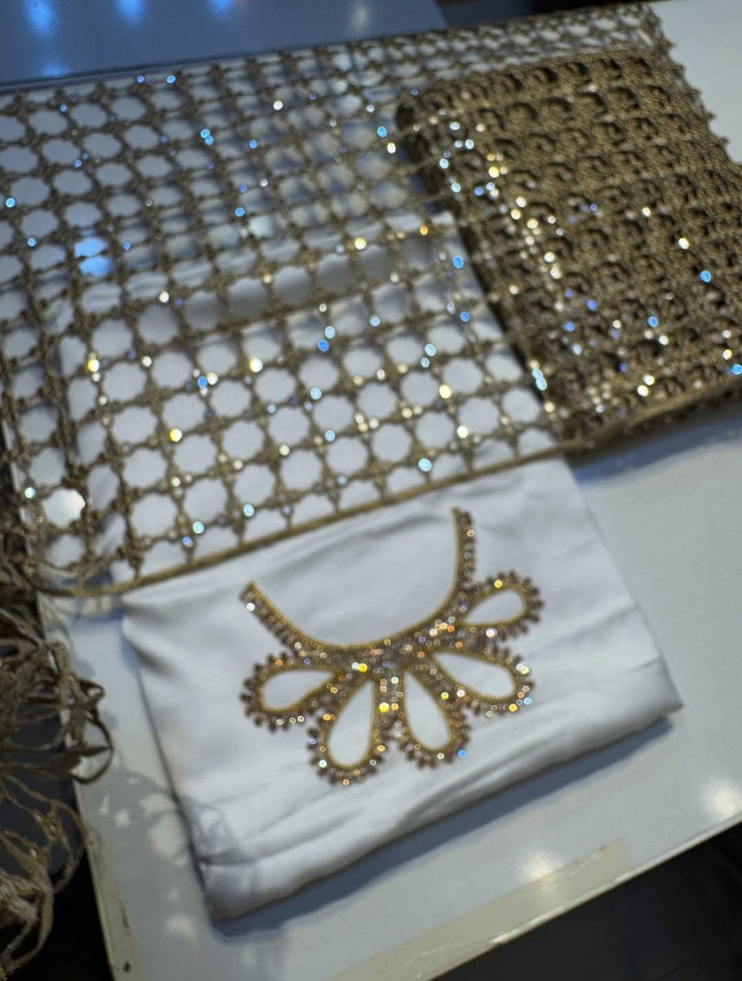 Sheesh Dupta Unstitched Dress